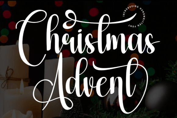 Christmas Advent: A Whimsical Handwritten Font for Holiday Cheer