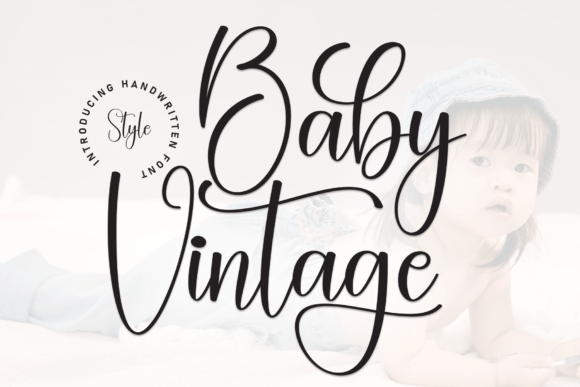 Discovering the Charm of Baby Vintage Font