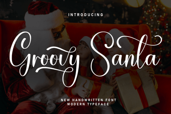 Discovering the Charm of Groovy Santa: A Friendly Handwritten Typeface