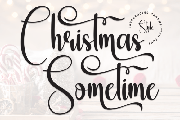 The Joyful Charm of Christmas Sometime Font